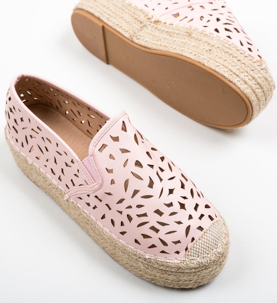 Espadrile Aroq Roz - 5 | YEO