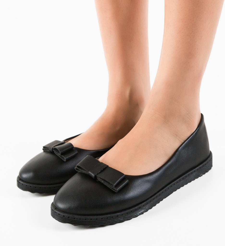 Espadrile Casual Laqaf Negre - 4 | YEO