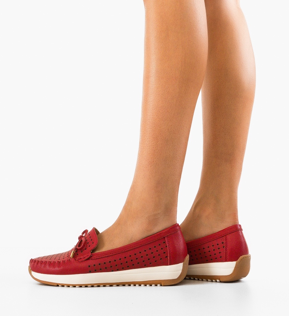 Espadrile dama Eregion Rosii - 1 | YEO