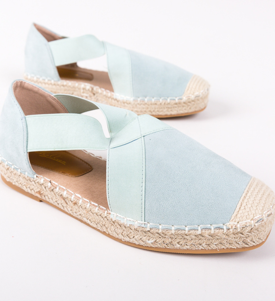 Espadrile Icra Verzi - 5 | YEO