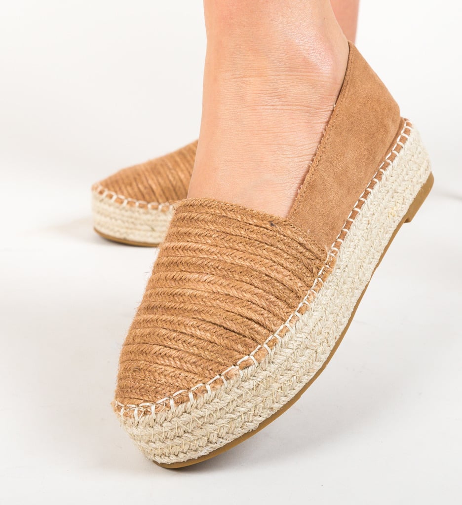 Espadrile Prisha Camel - 2 | YEO