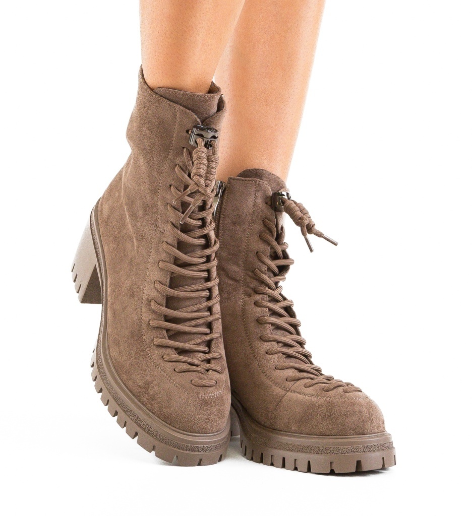 Ghete dama Elmo Khaki
