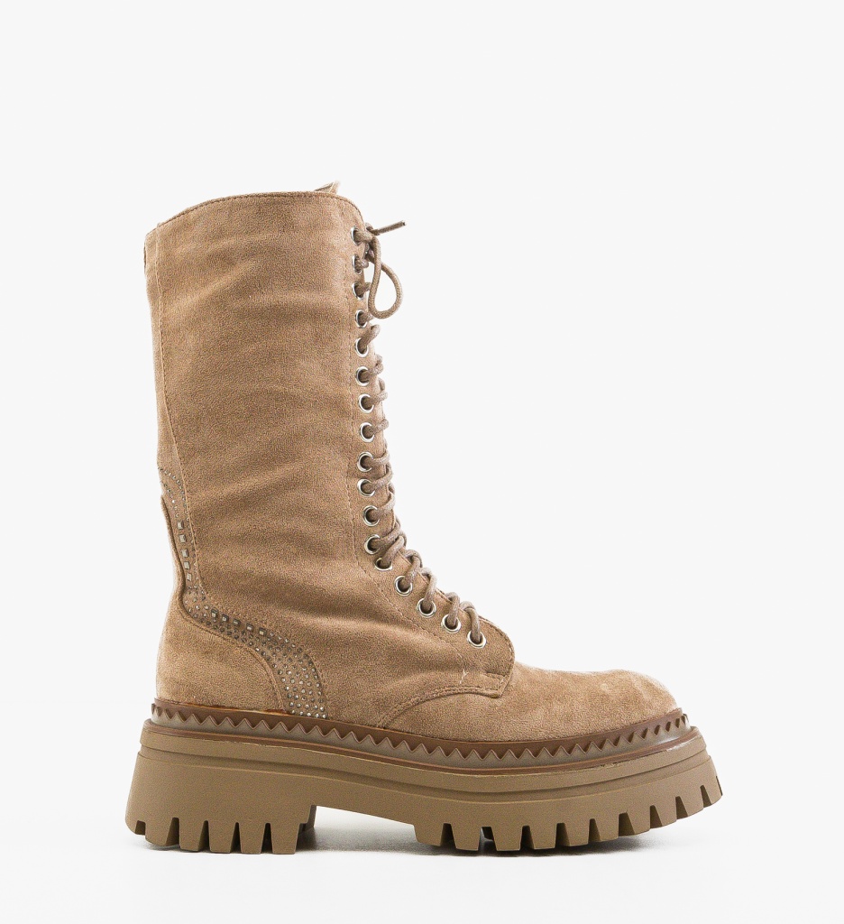 Ghete dama Roisin Khaki - 5 | YEO