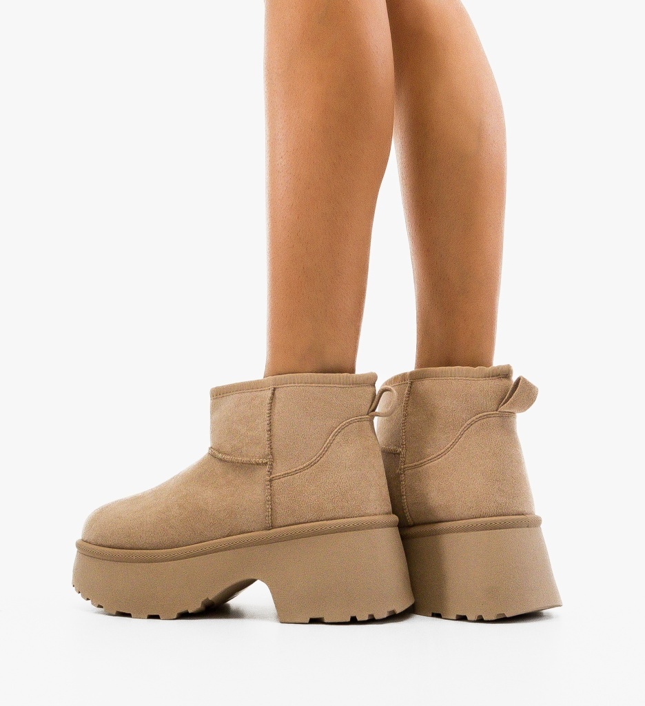 Ghete dama Sospa Khaki - 1 | YEO