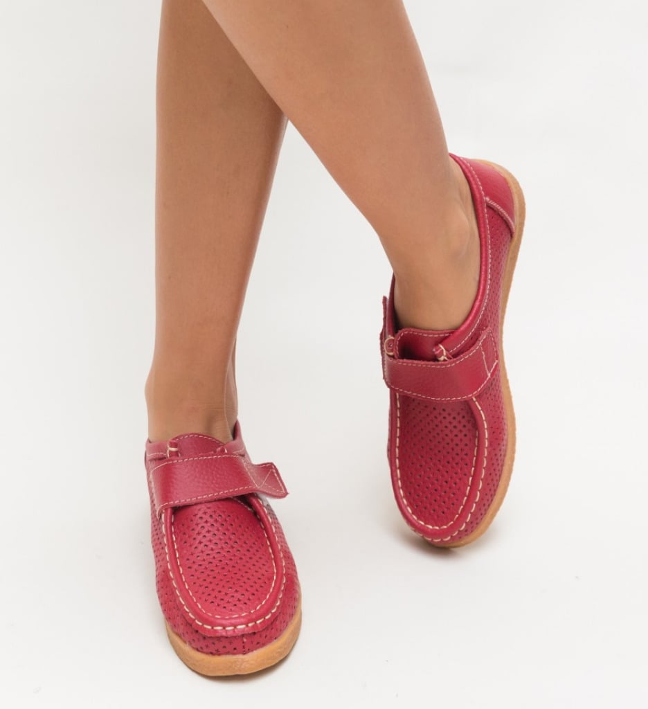 Mocasini Dambo Rosii - 1 | YEO