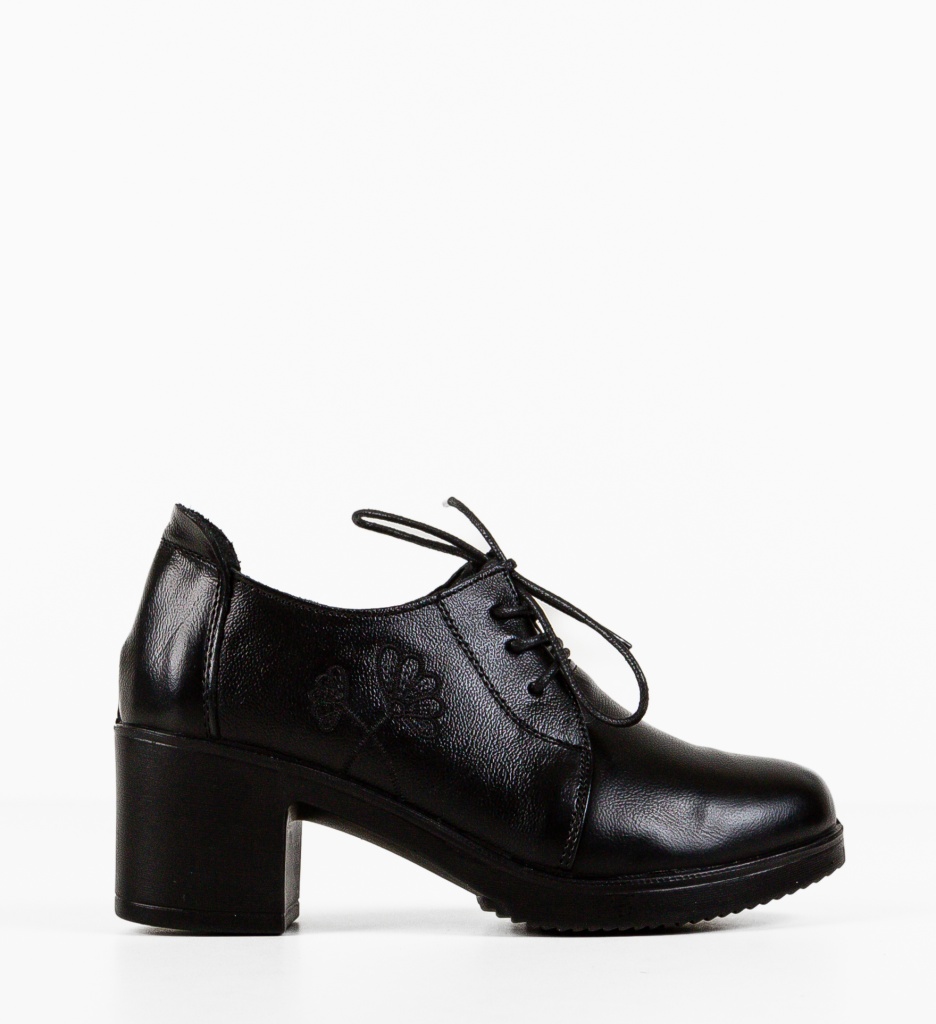 Pantofi Casual Atraxia Negre - 3 | YEO