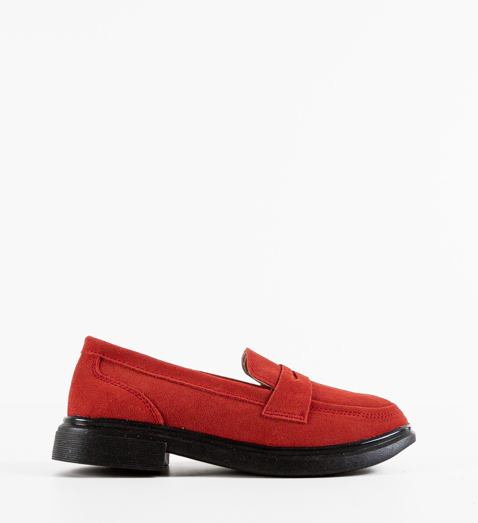 Pantofi Casual Butler Rosii - 3 | YEO