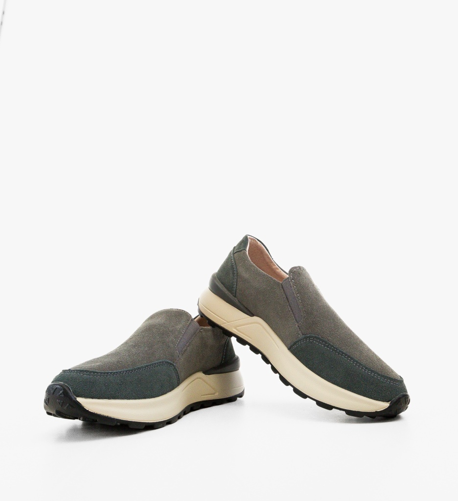 Pantofi casual dama Derina Gri - 4 | YEO