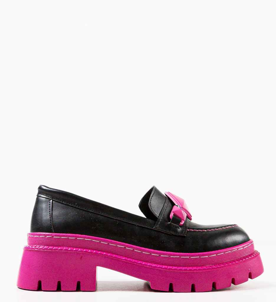 Pantofi Casual dama Doidiane Fuchsia - 3 | YEO