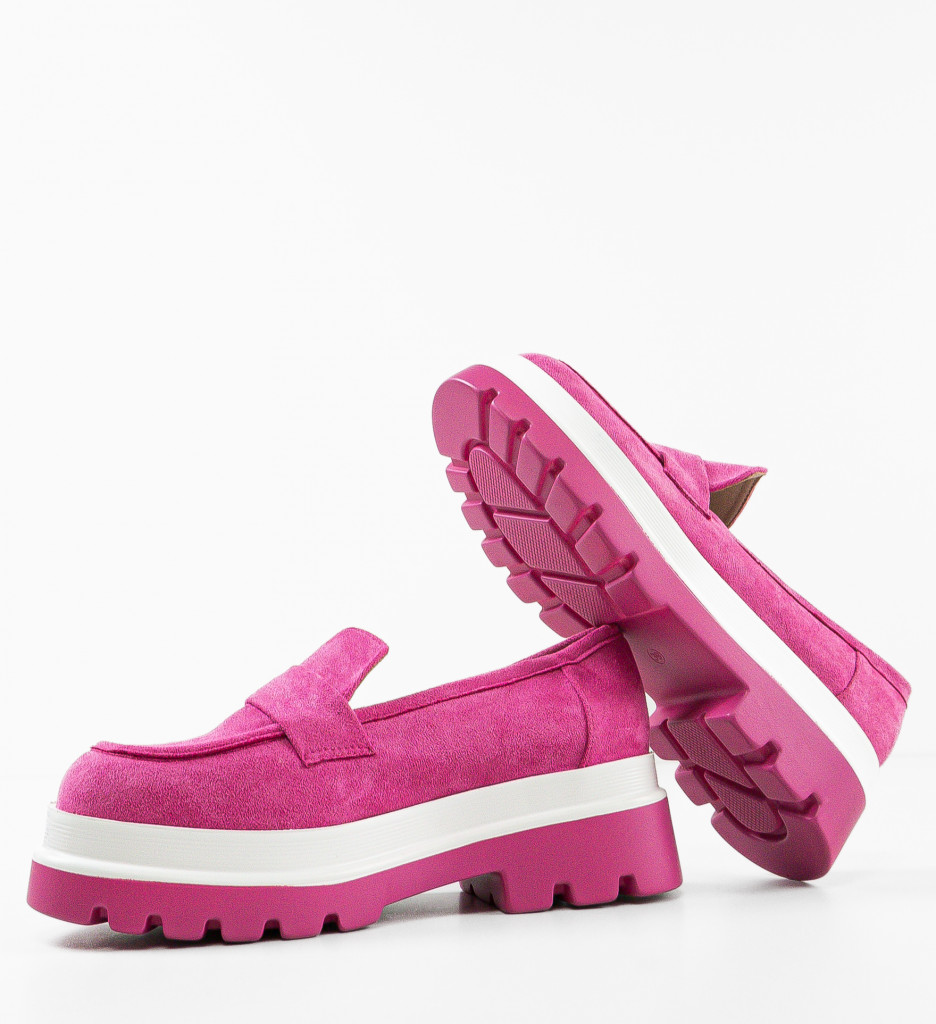 Pantofi Casual dama Hilaria Fuchsia