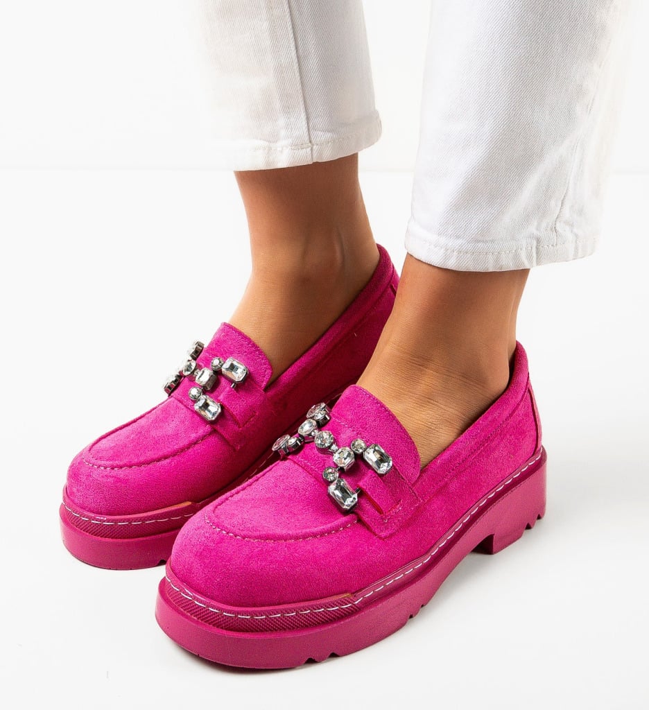 Pantofi Casual dama Maraya Fuchsia - 1 | YEO