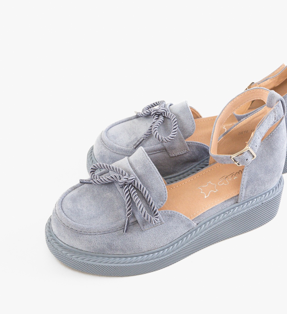 Pantofi Casual dama Oda Albastri - 4 | YEO