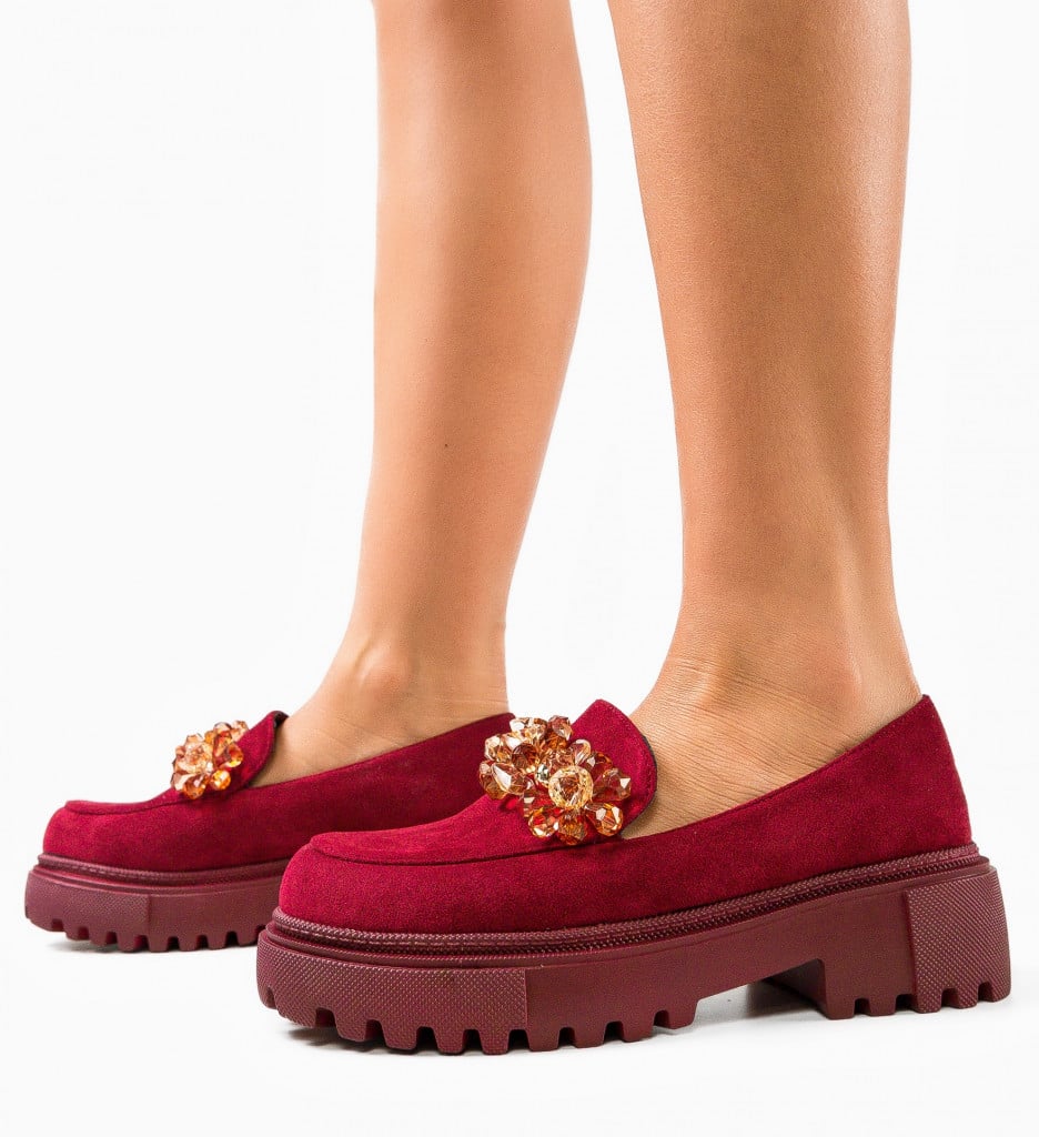 Pantofi casual dama Scarlett Grena - 1 | YEO