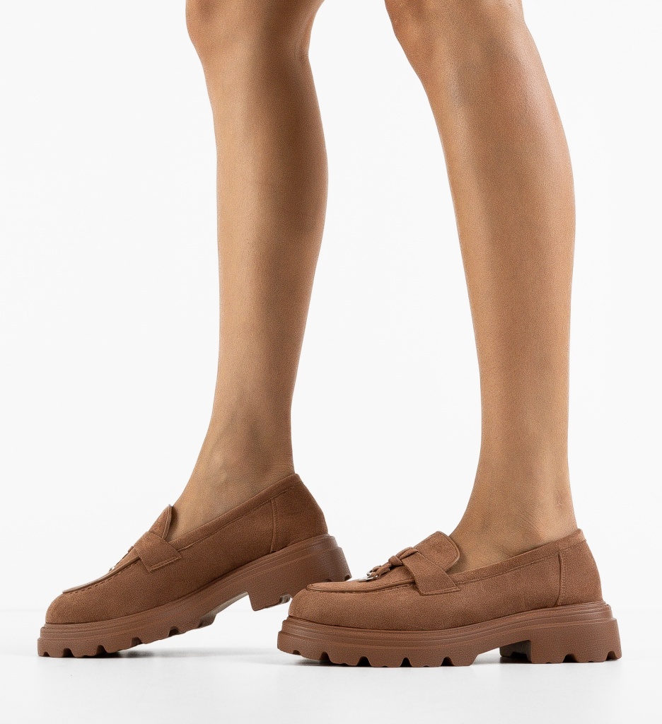 Pantofi Casual dama Valya Camel - 1 | YEO