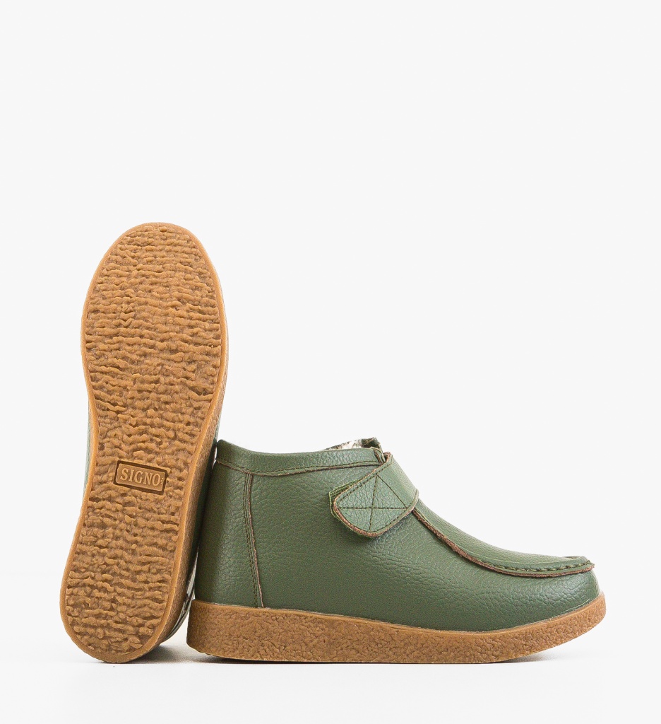 Pantofi Casual Debir Verzi - 5 | YEO