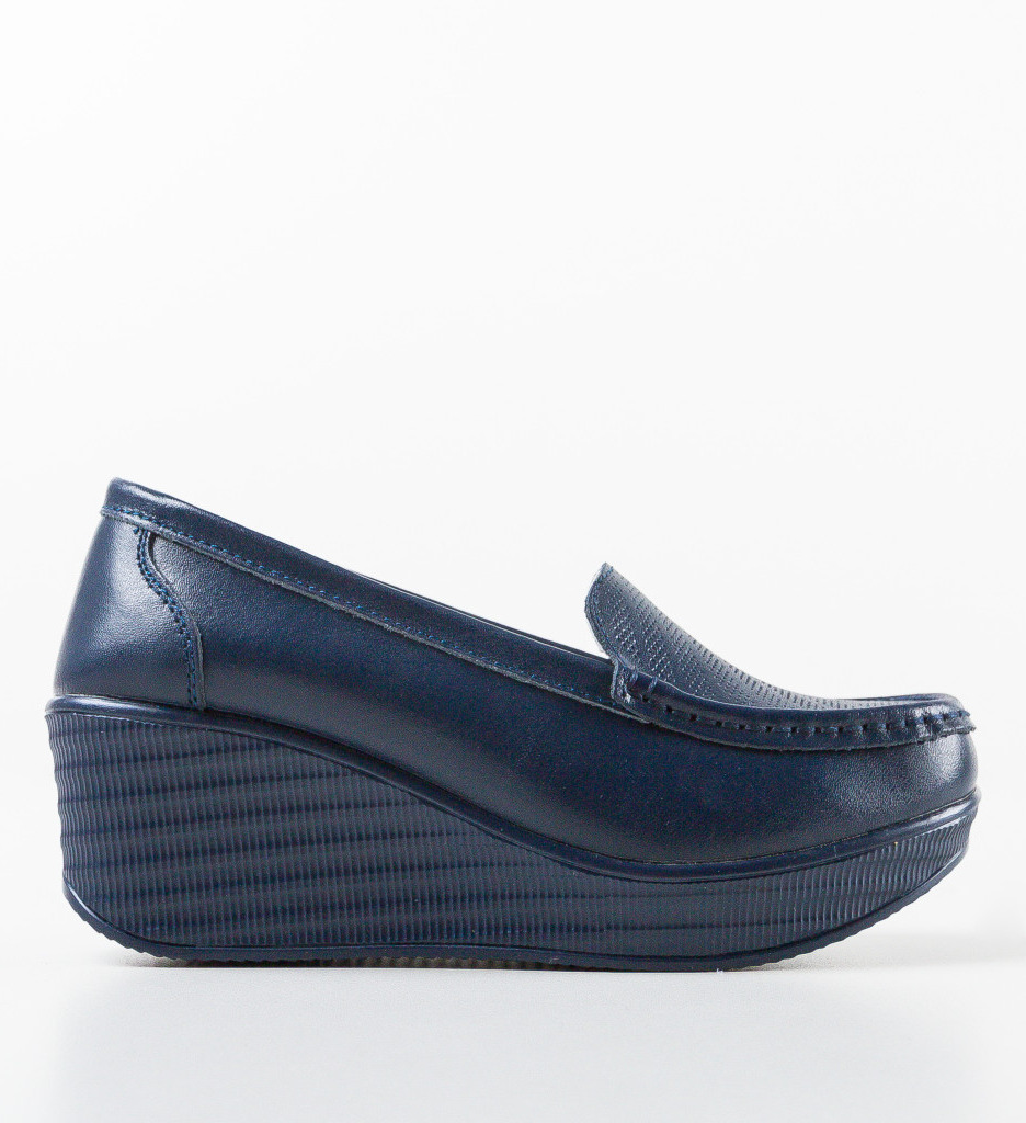 Pantofi Casual Ely Bleumarin - 4 | YEO