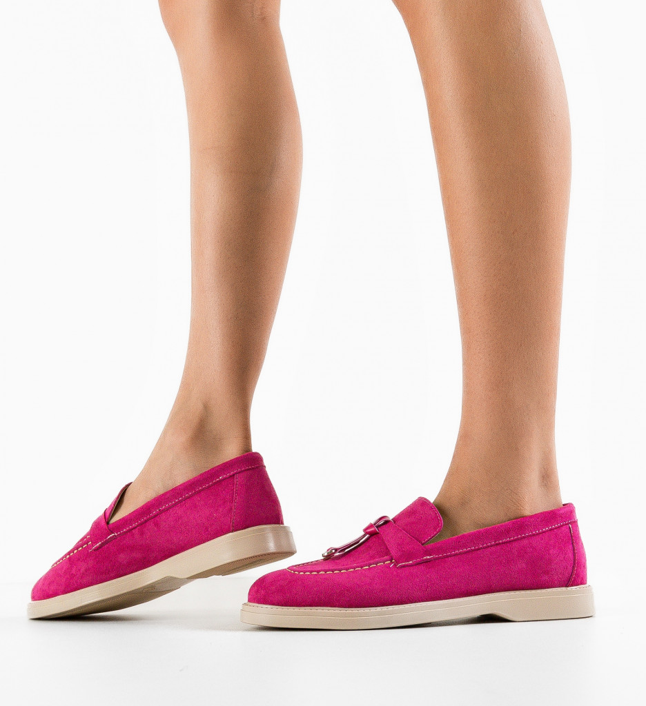 Pantofi Casual Evelynne Fuchsia - 1 | YEO