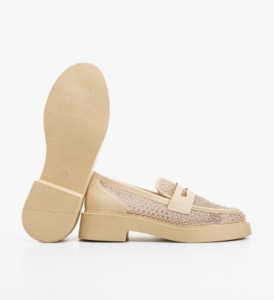 Pantofi casual Hoffm Bej - 3 | YEO