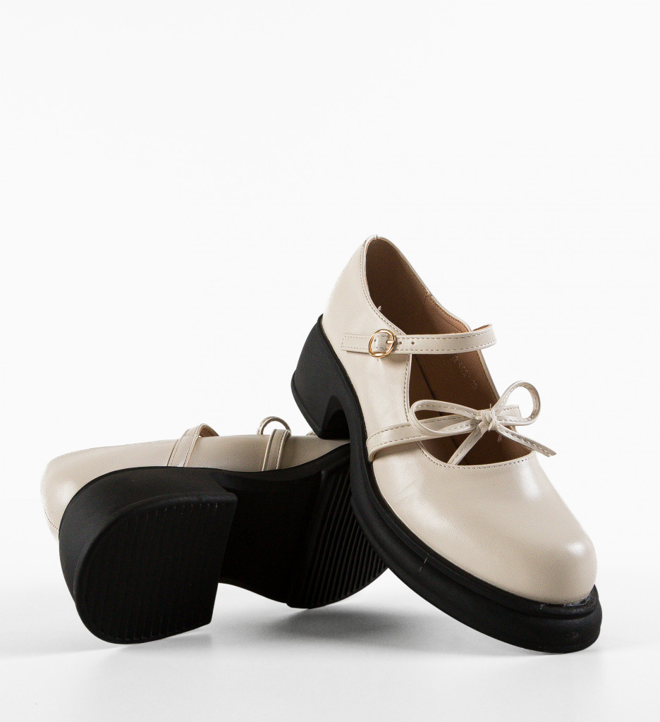 Pantofi Casual Hollis Bej - 5 | YEO