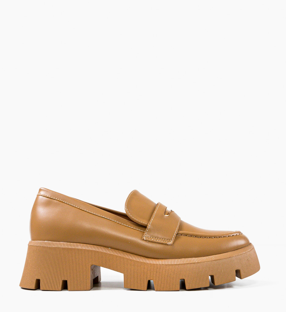 Pantofi Casual House Camel - 3 | YEO