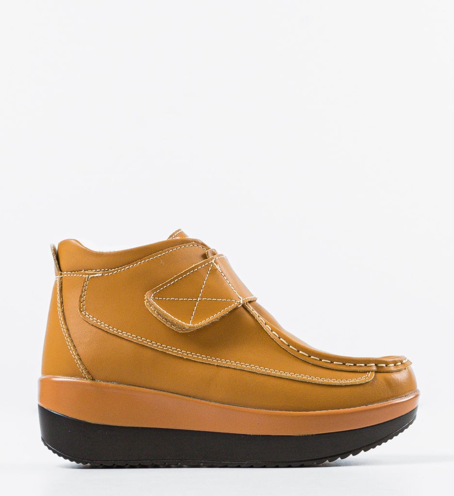 Pantofi Casual Jistry Camel - 3 | YEO