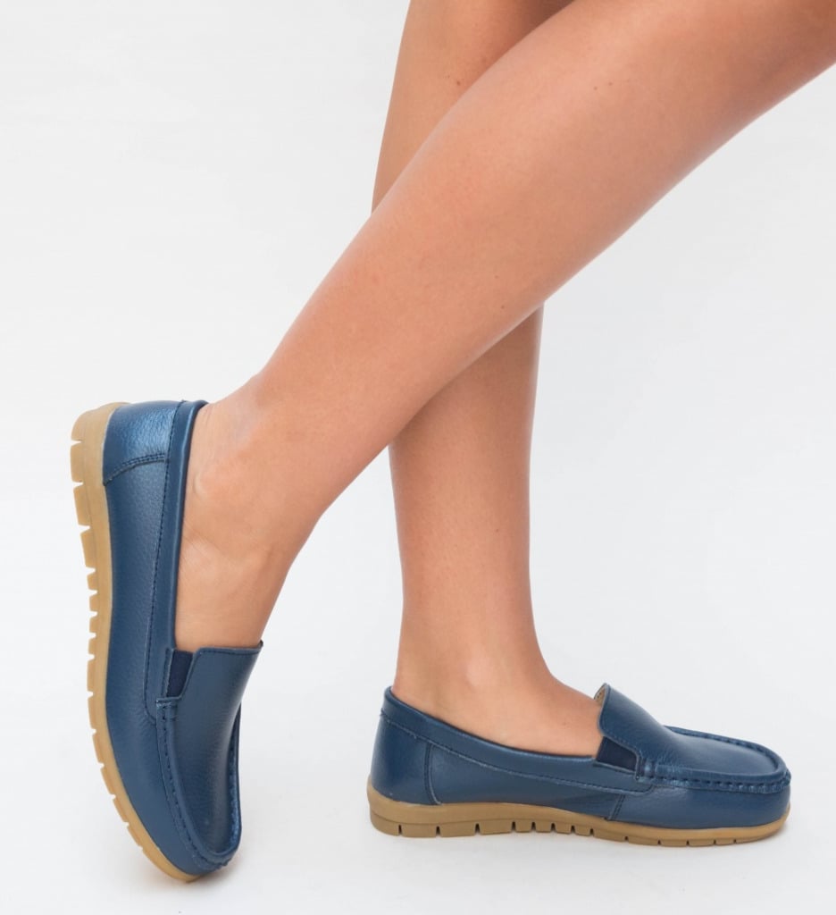 Pantofi Casual Kives Bleumarin - 2 | YEO