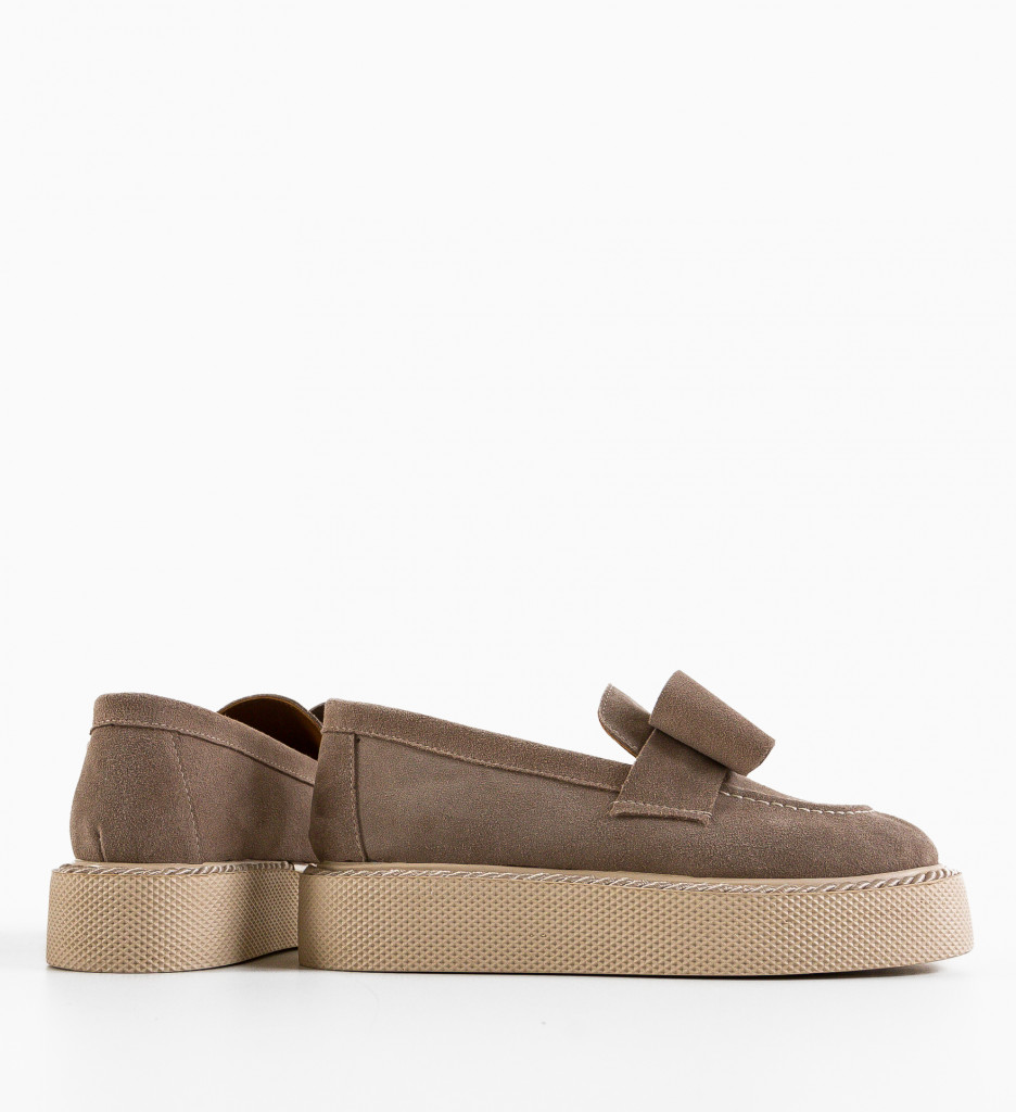 Poze Pantofi Casual Kivu Bej DePurtat