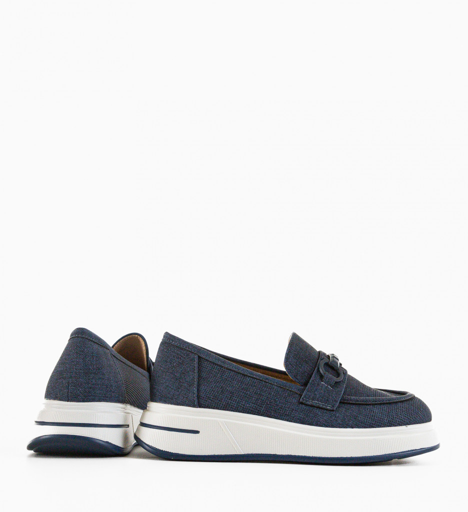 Pantofi Casual Kores Bleumarin - 5 | YEO