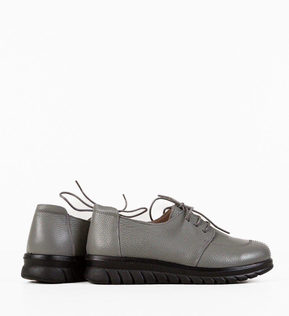 Pantofi Casual Leonates Gri - 5 | YEO