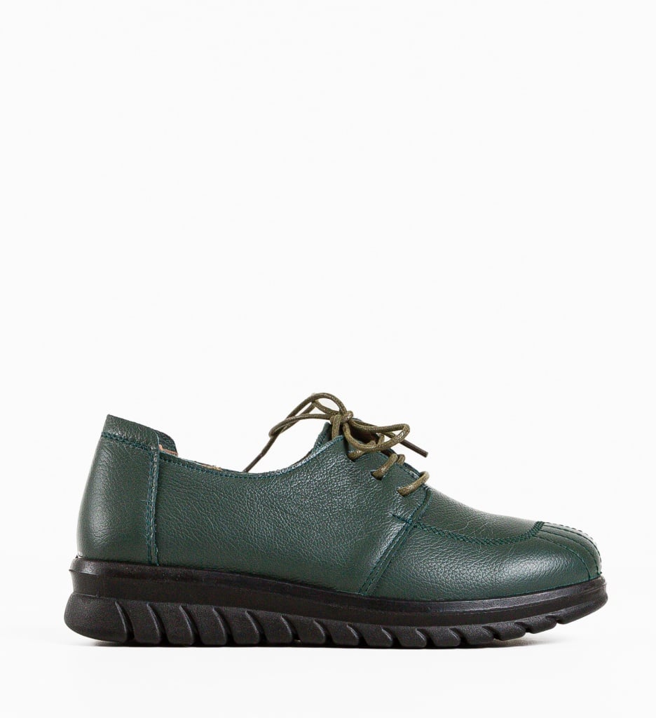 Pantofi Casual Leonates Verzi - 4 | YEO