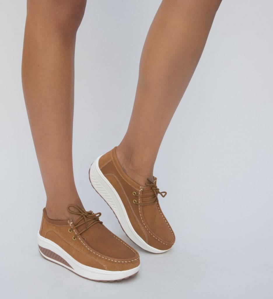 Pantofi Casual Marco Camel - 2 | YEO