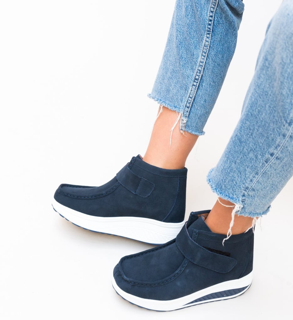 Pantofi Casual Misha Bleumarin - 2 | YEO