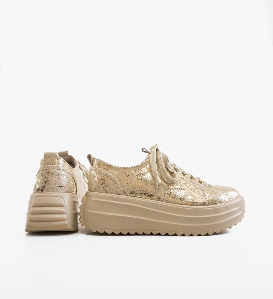 Pantofi Casual Myhos Bej - 4 | YEO