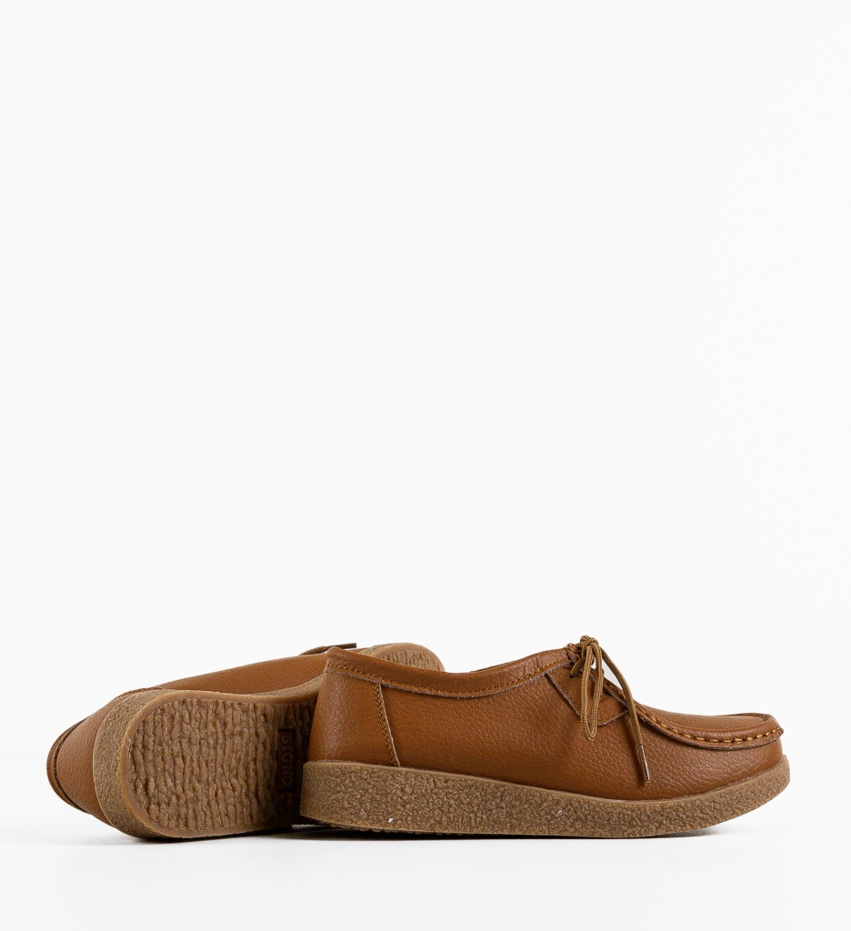 Pantofi Casual Neca Camel - 4 | YEO