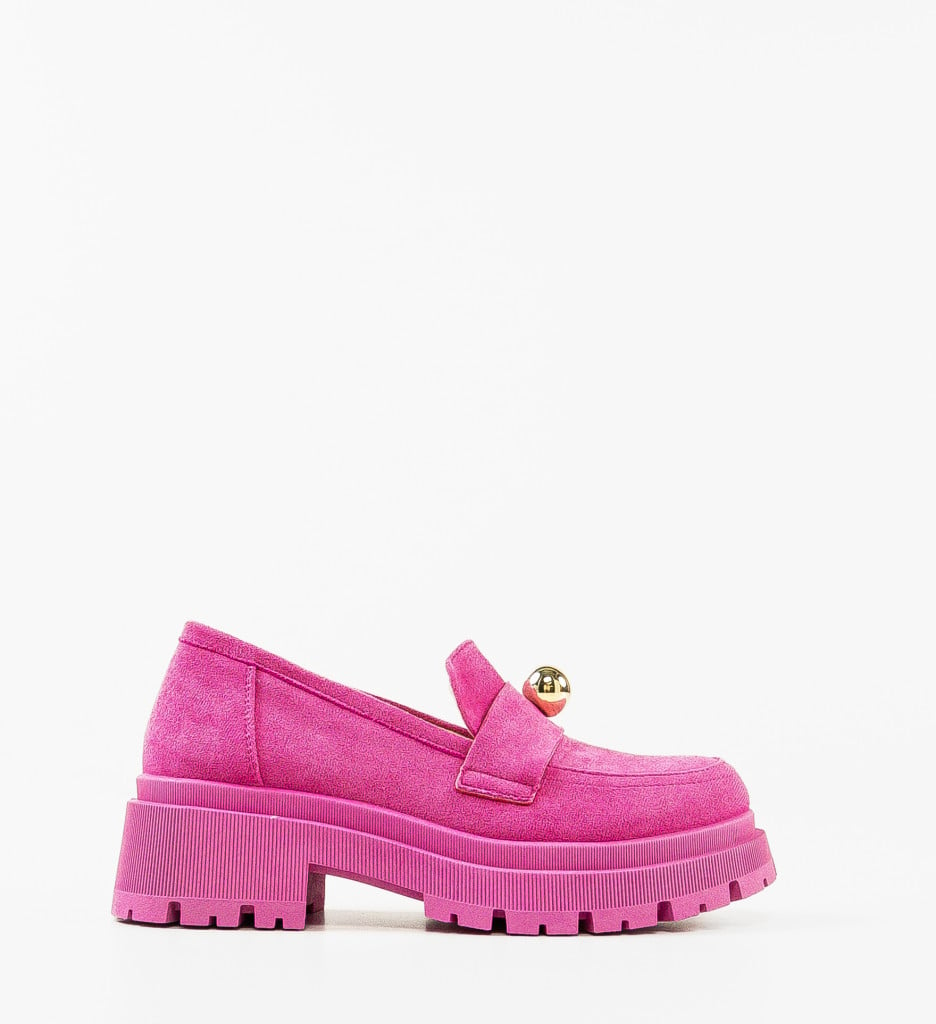 Pantofi Casual Nieve Fuchsia - 4 | YEO