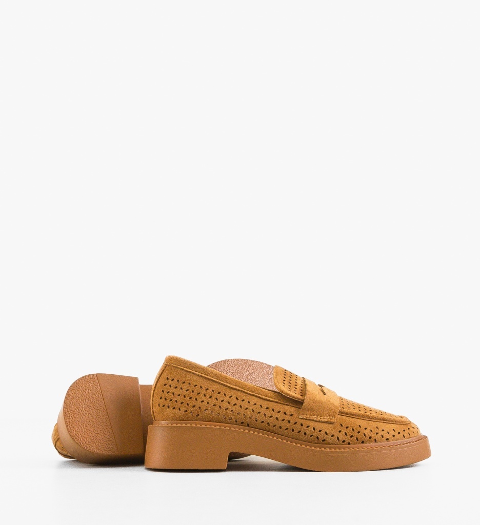 Pantofi Casual Rehid Camel - 3 | YEO