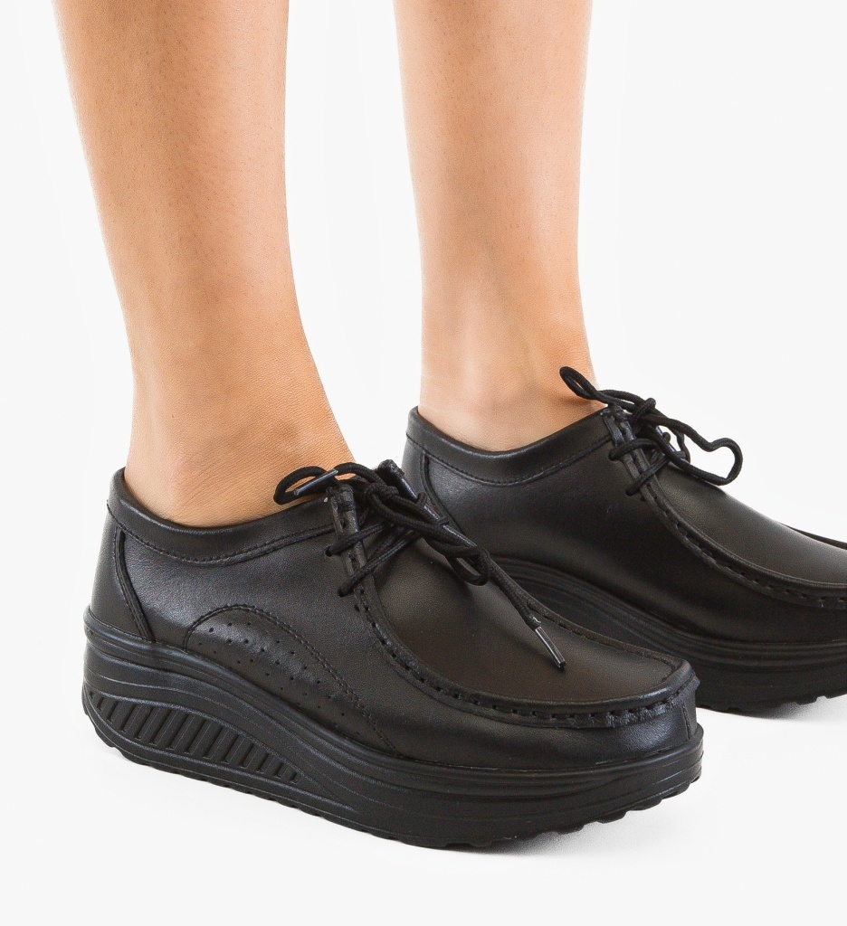 Pantofi Casual Roly Negri 2