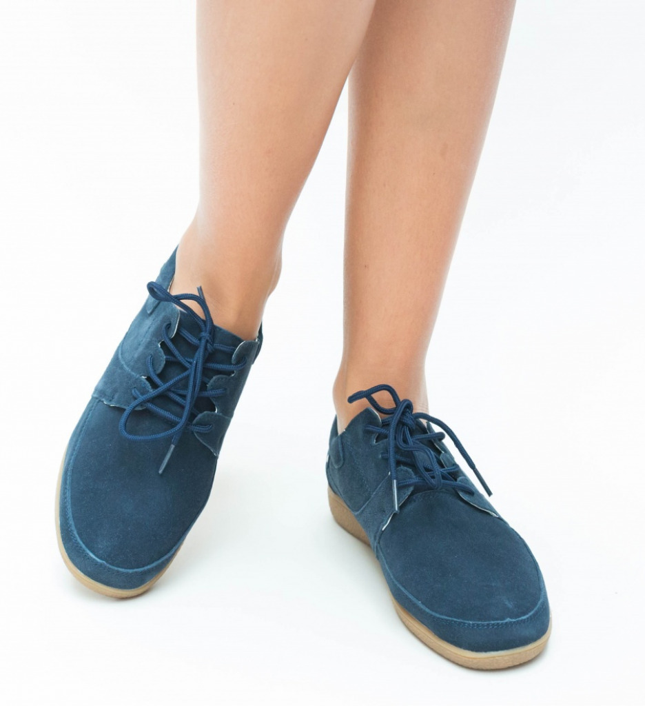 Pantofi Casual Solio Bleumarin - 1 | YEO