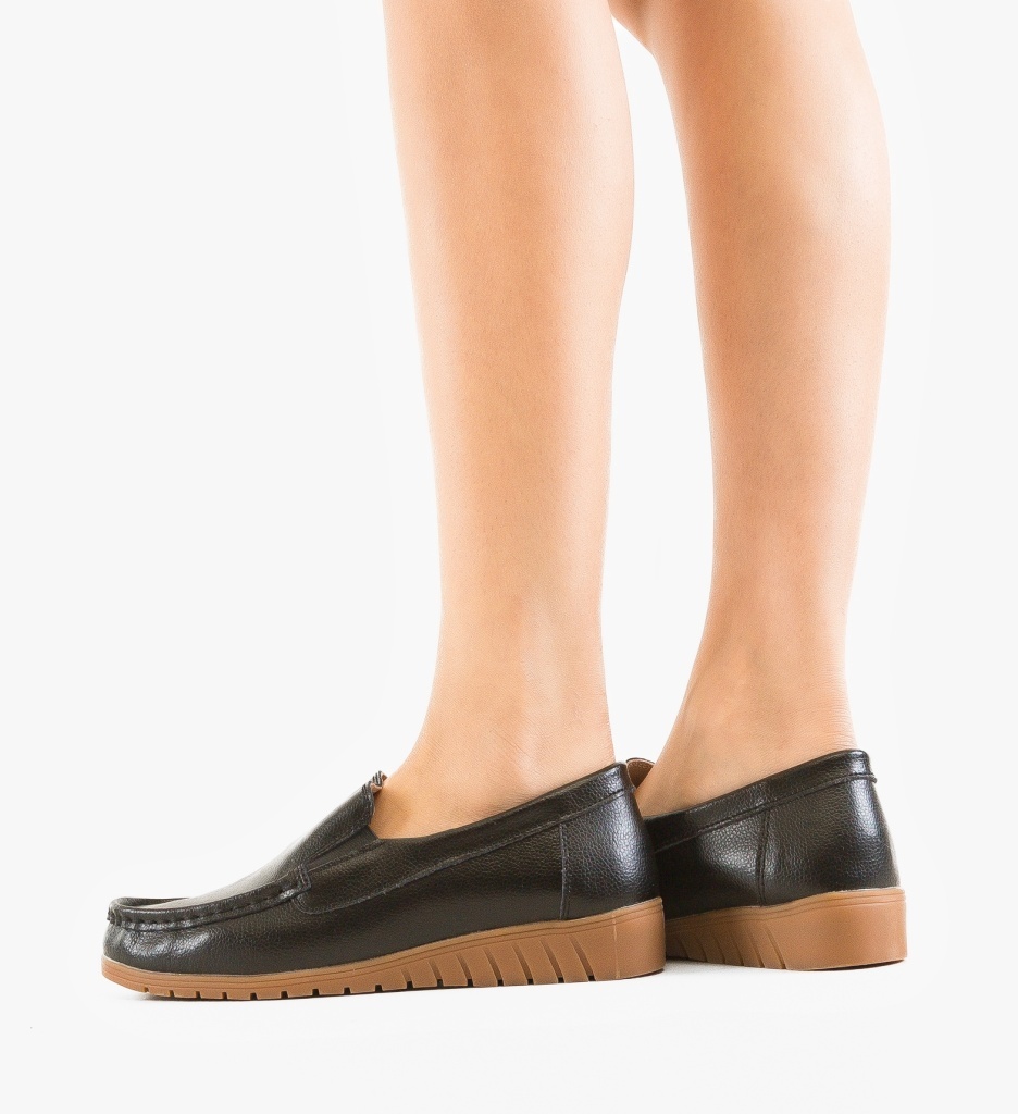 Pantofi Casual Soma Negri - 1 | YEO