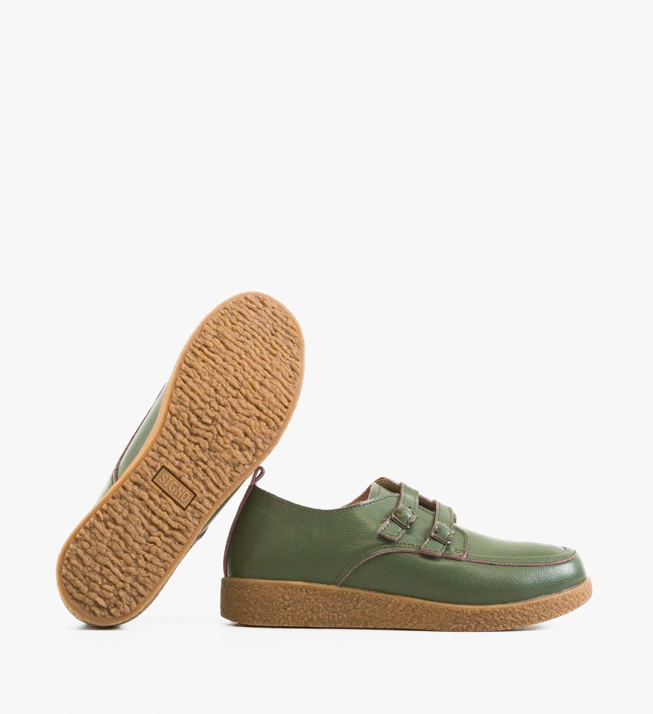 Pantofi Casual Tyche Verzi - 3 | YEO