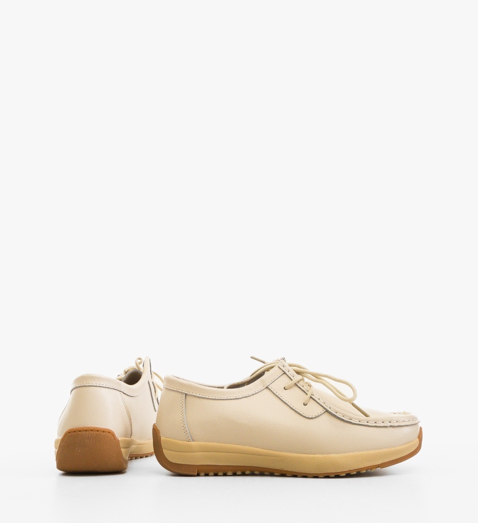 Pantofi Casual Zackary Bej - 2 | YEO