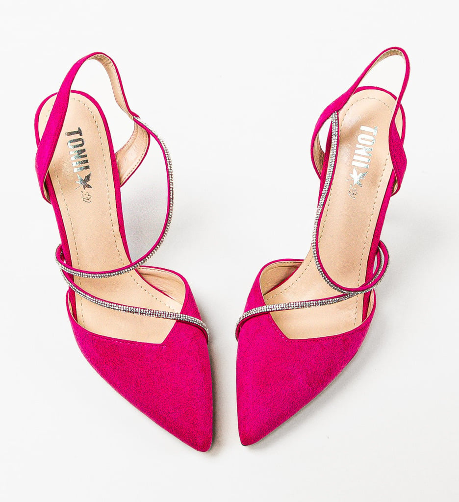 Pantofi cu toc Tuay Fuchsia - 4 | YEO