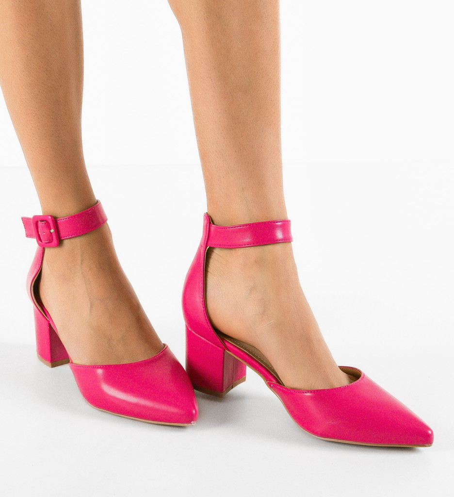 Pantofi dama Anerose Fuchsia - 1 | YEO