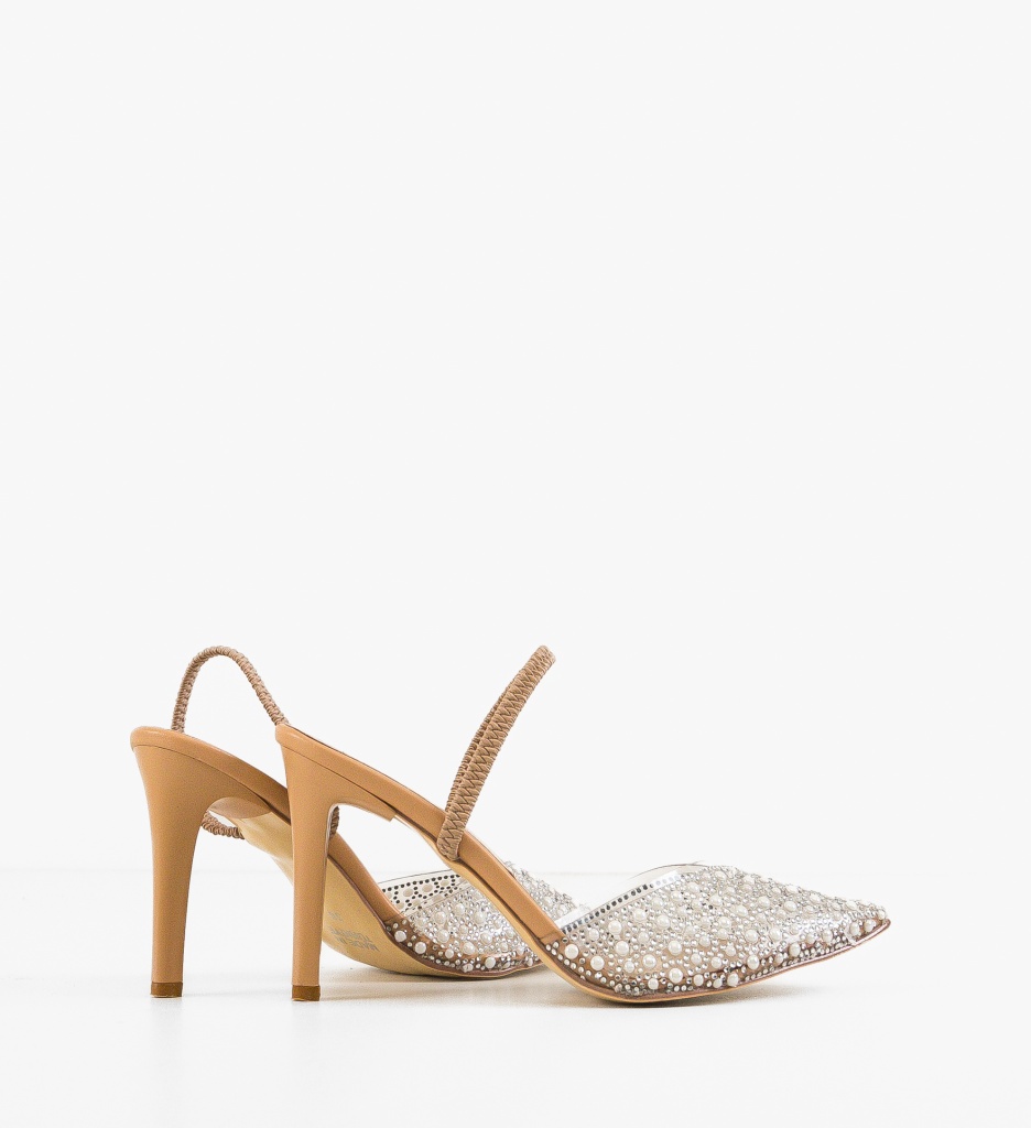 Pantofi dama Beto Bej - 3 | YEO