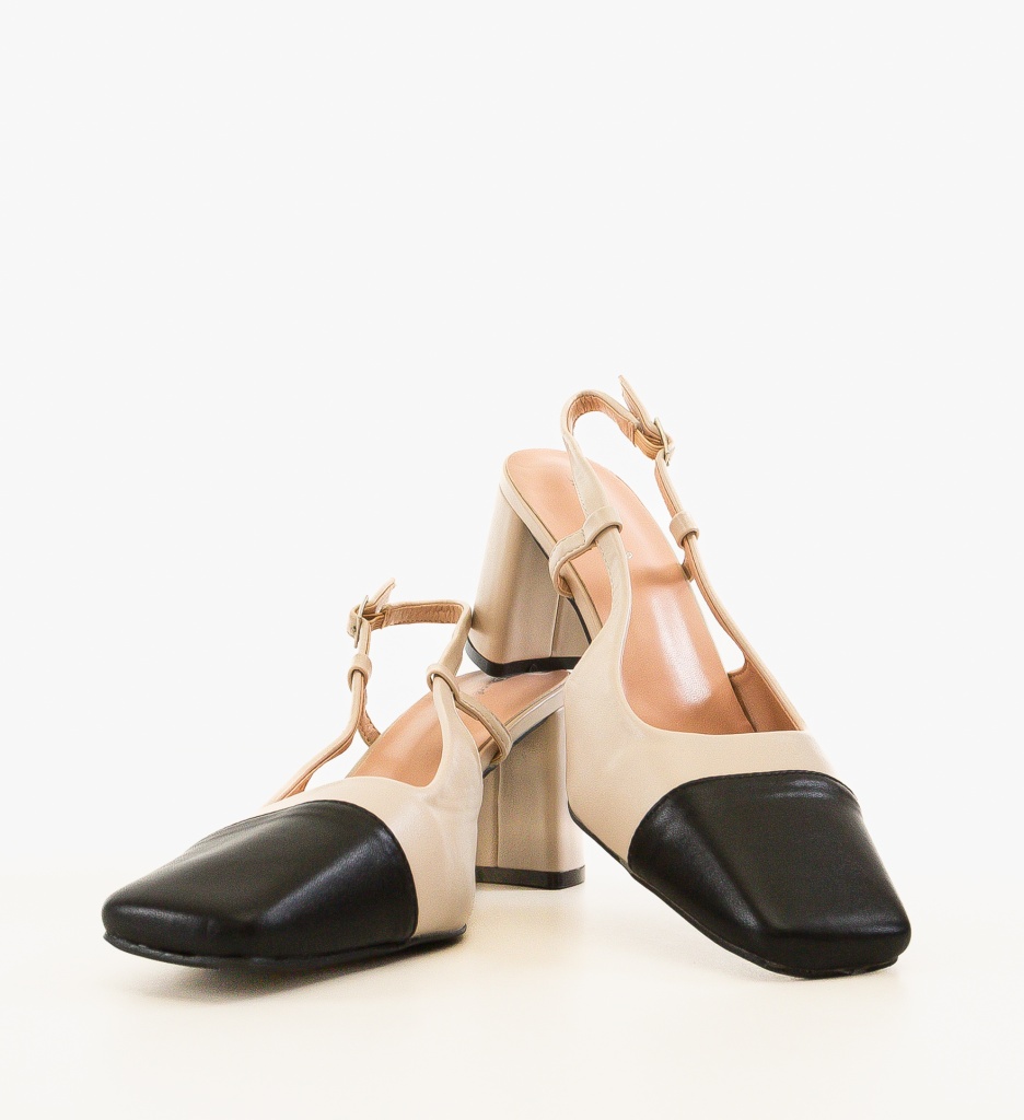 Pantofi dama Calum Bej - 4 | YEO