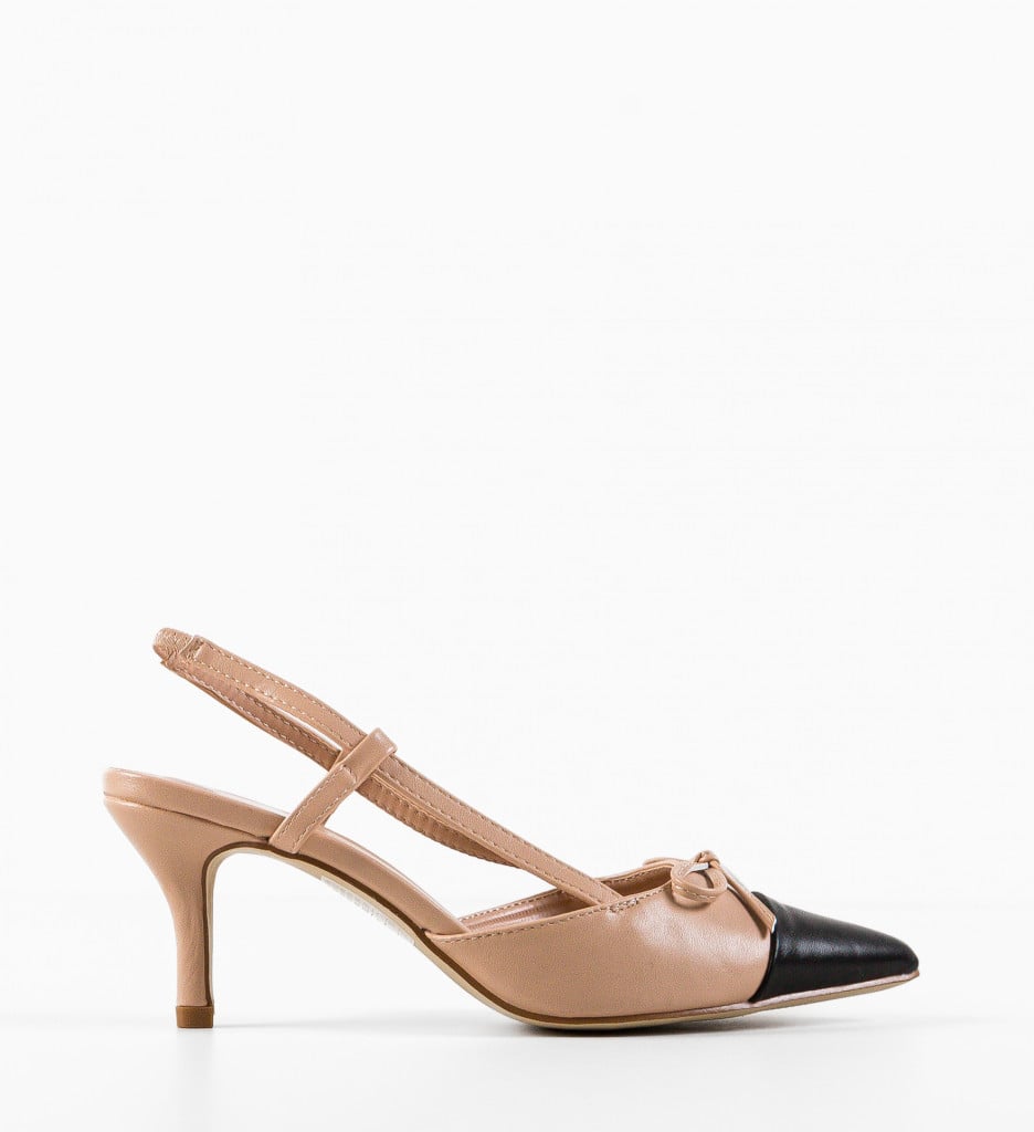 Pantofi dama Demin Nude - 3 | YEO