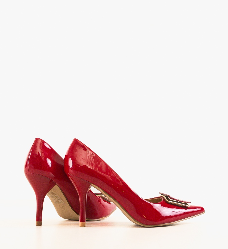 Pantofi dama Elmar Rosii - 3 | YEO