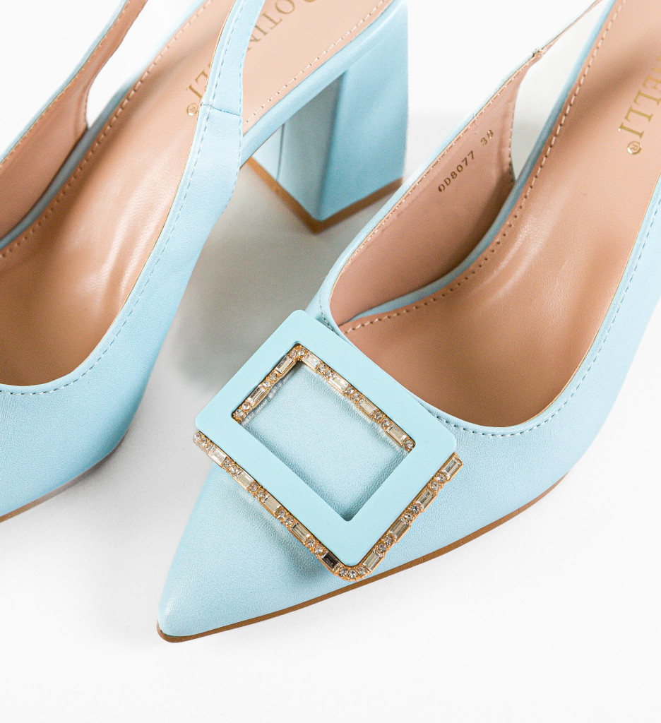 Pantofi dama Gentalya Albastrii - 3 | YEO