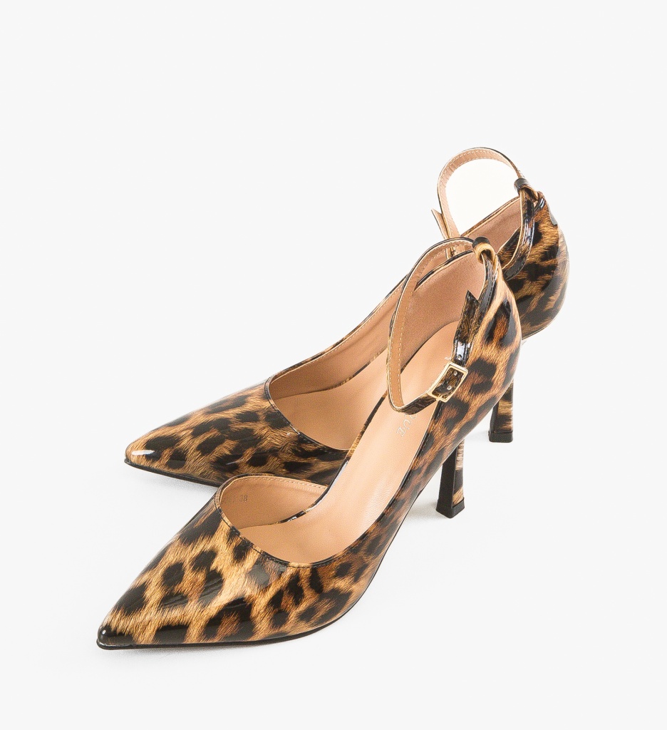 Pantofi dama Iga Animal Print - 4 | YEO