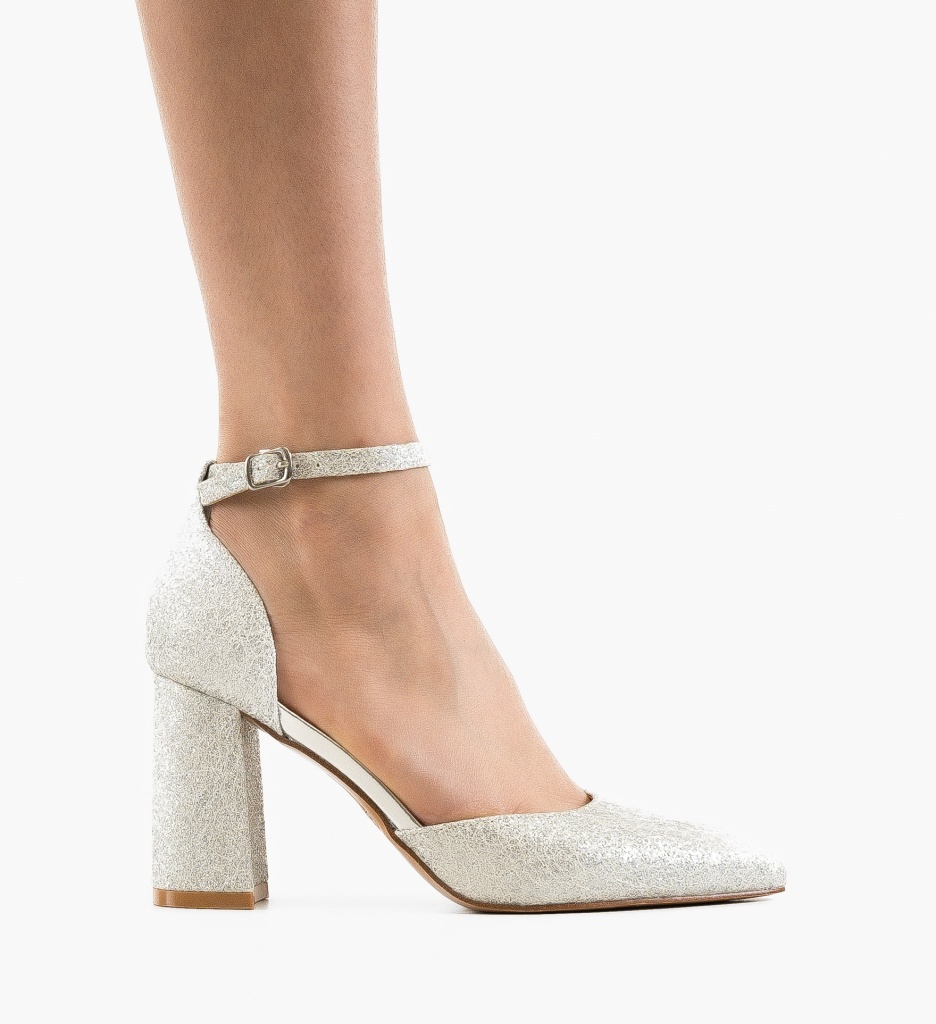 Pantofi dama Jana Argintii - 5 | YEO